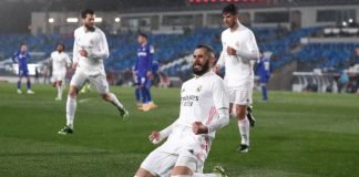 Real Madrid gana al Getafe y acecha la cima de LaLiga