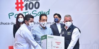 Donan 50 concentradores de oxígeno a alcaldía de Pachuca