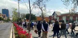 Marchan para esclarecer asesinato del presidente de Coparmex San Luis Potosí