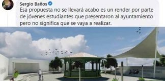 No habrá remodelación a Jardín del Arte: Baños