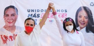 Erika Rodríguez recibe peticiones de seguridad, salud, agua…