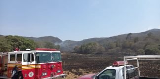 Mitigan incendio en San Alejo
