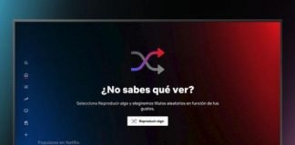 Netflix añade función de ‘Reproducir algo’