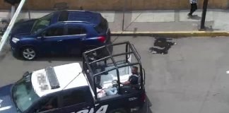 Aseguran a hombre armado en centro de Pachuca