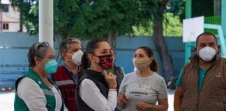 Sheinbaum supervisa limpieza y mantenimiento a escuelas