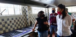 Sheinbaum supervisa ‘Tequio en tu escuela’ Sheinbaum tequio