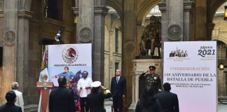 A pesar de luto nacional, AMLO conmemora Batalla de Puebla