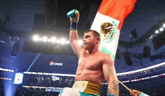 ‘Canelo’ triunfa y rompe invicto de Saunders
