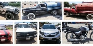 Aseguran vehículos robados y contenedores de huachicol en Tlahuelilpan Tlahuelilpan, Tezontepec