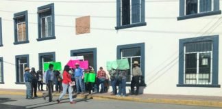 Toman alcaldía de Tezontepec de Aldama por falta de agua