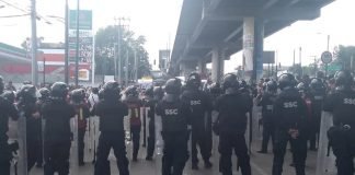 Protestan por desplome de Metro en L12