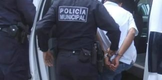 Intensa movilización policiaca en centro de Pachuca; hay un detenido