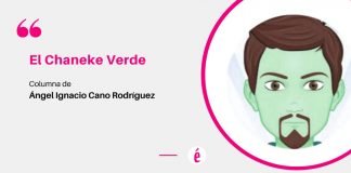 El Grinch contra la navidad. chaneke verde