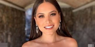 Andrea Meza, la miss Universo mexicana, muestra su talento como cantante