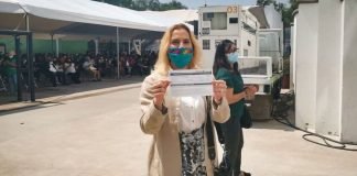Beatriz Gutiérrez Müller se vacuna contra coronavirus