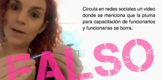 INE rechaza veracidad de video que acusa que la tinta de sus plumas se borra