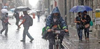 Pronostican lluvias fuertes para este miércoles
