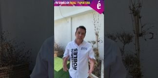 Juan Carlos Robles compañero de fórmula del candidato a Diputado Local por el Distrito XIII de Pachuca con la coalición Va por Hidalgo