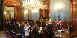 Reunión AMLO y Kamala