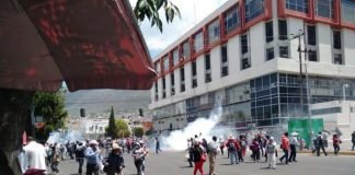 Xuchitlán Manifestación