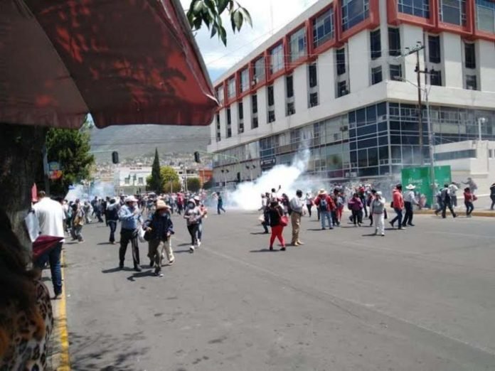 Xuchitlán Manifestación