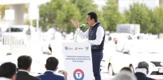 Omar Fayad da banderazo de salida a ‘Taxi Contigo’ Fayad Taxis