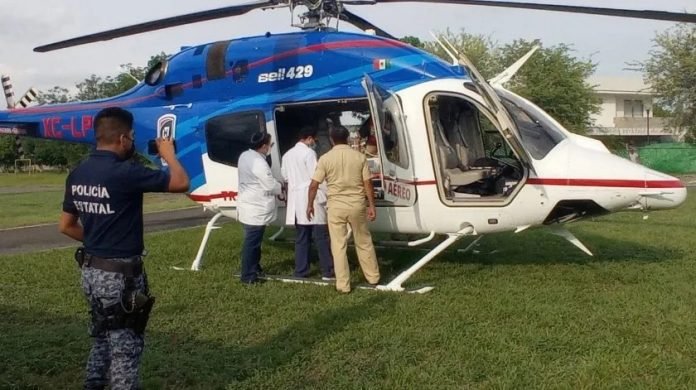 Huejutla helicóptero