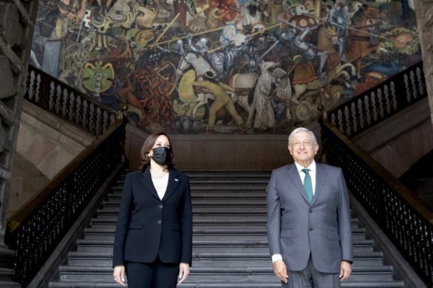 AMLO y Kamala