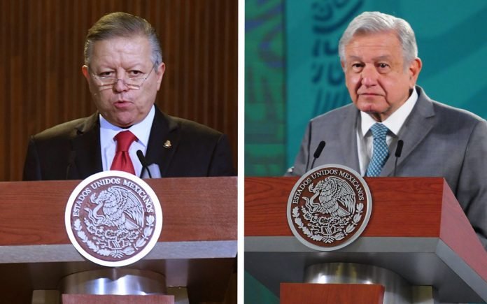 AMLO y Zaldívar