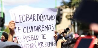 Manifestación Leobardo