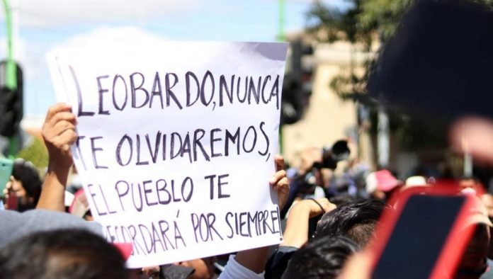 Manifestación Leobardo