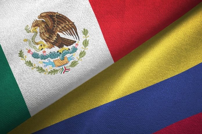 México y Colombia