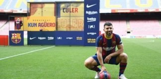 El “Kun” Agüero fue presentado como nuevo jugador del Barcelona Kun Aguero