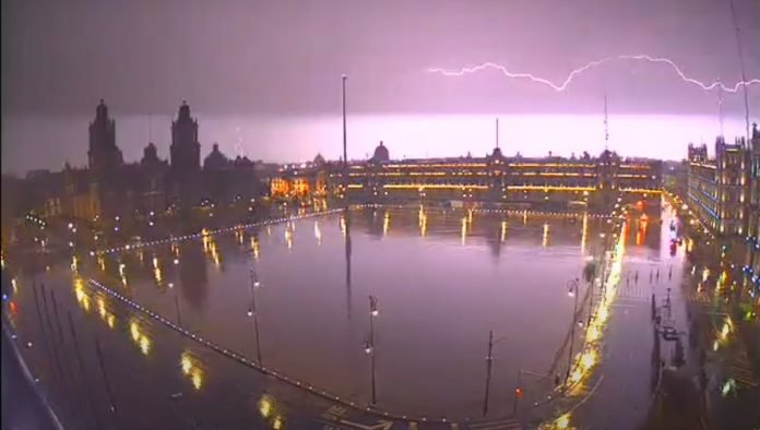 CDMX Tormenta eléctrica