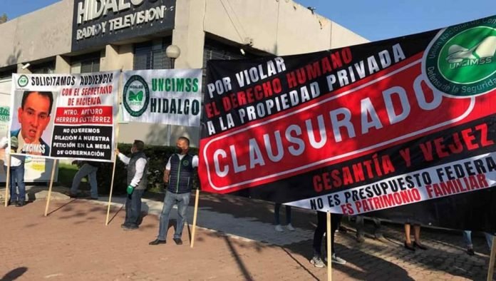 Manifestación IMSS