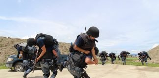 Con financiamiento de EEUU, SSP Hidalgo capacita a policías SSP Capacitación