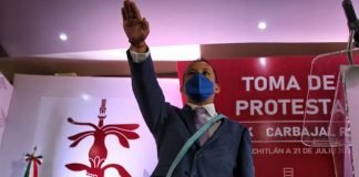 Erik Carbajal rinde protesta como alcalde de Acaxochitlán Erik Carbajal Protesta
