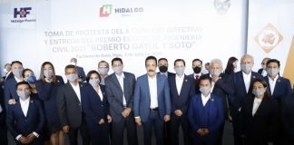 Trabajo conjunto, clave para potenciar el crecimiento de Hidalgo: Fayad Fayad colegio de ingenieros