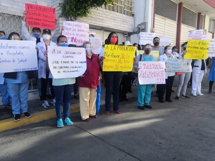 Protesta Salud