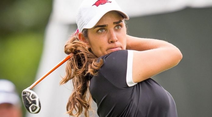 Arribó motivada María Fassi a Tokio Fassi Golf Hidalgo