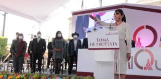 Araceli Beltrán toma protesta como alcaldesa de Ixmiquilpan Toma de protesta Araceli Beltrán