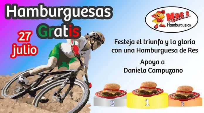 Regalarán hamburguesas, si Dani gana medalla en Tokio