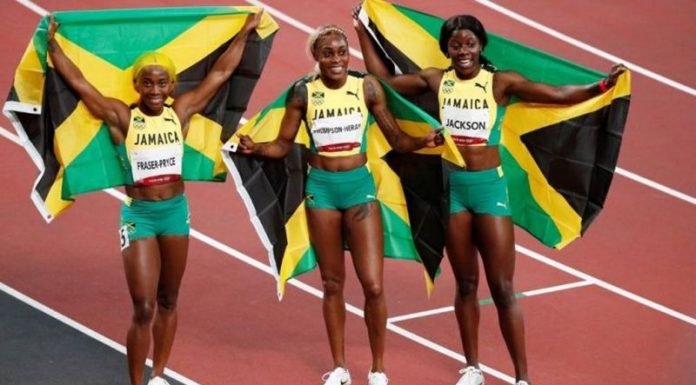 Histórico 1-2-3 de Jamaica en 100 libres femenil