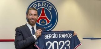 PSG presento a Sergio Ramos como su nuevo jugador Sergio Ramos PSG