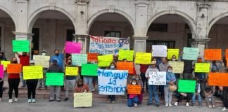 Protesta tianguistas