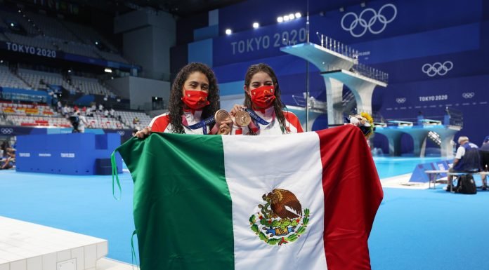 Orozco y Agúndez avanzan a semifinales en plataforma de 10 metros Clavados Olímpicos