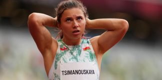 Atleta bielorrusa que abandonó Tokio 2020, subastó medalla Bielorrusia