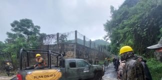 Evacuan a familias de Hidalgo, por crecida de río