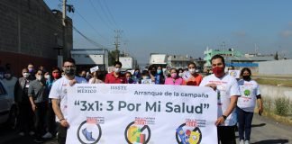 ISSSTE Hidalgo arranca campaña ‘3×1: 3 por mi salud’ ISSSTE 3x1