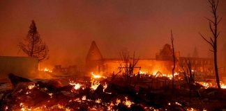 Incendios rompen récord en California Incendio Greenville